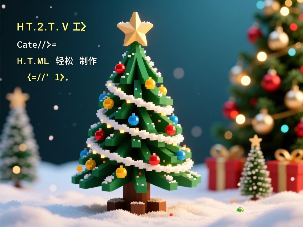 如何用HTML轻松制作圣诞树 第3张 如何用HTML轻松制作圣诞树 第3张