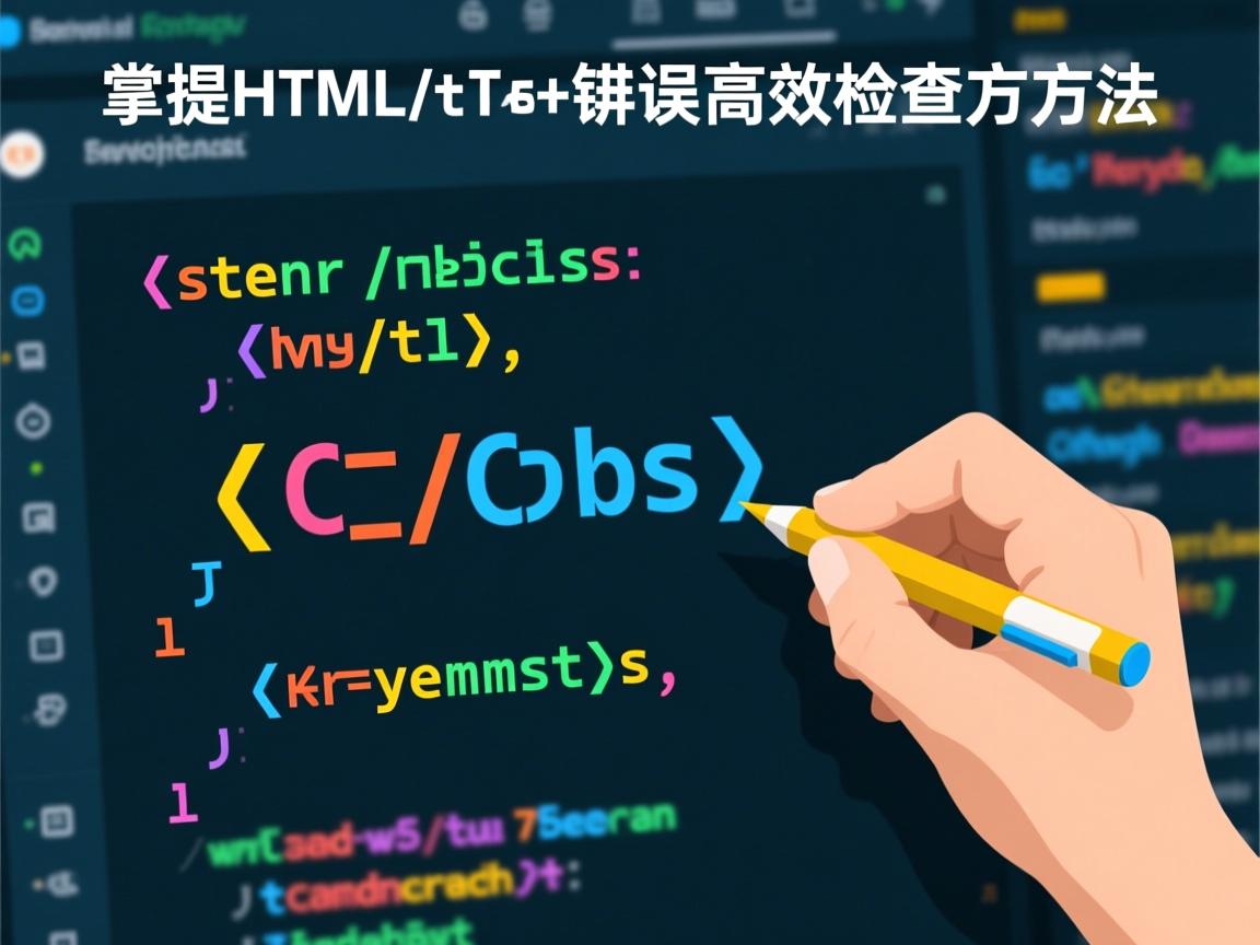 轻松掌握HTML代码错误的高效检查方法