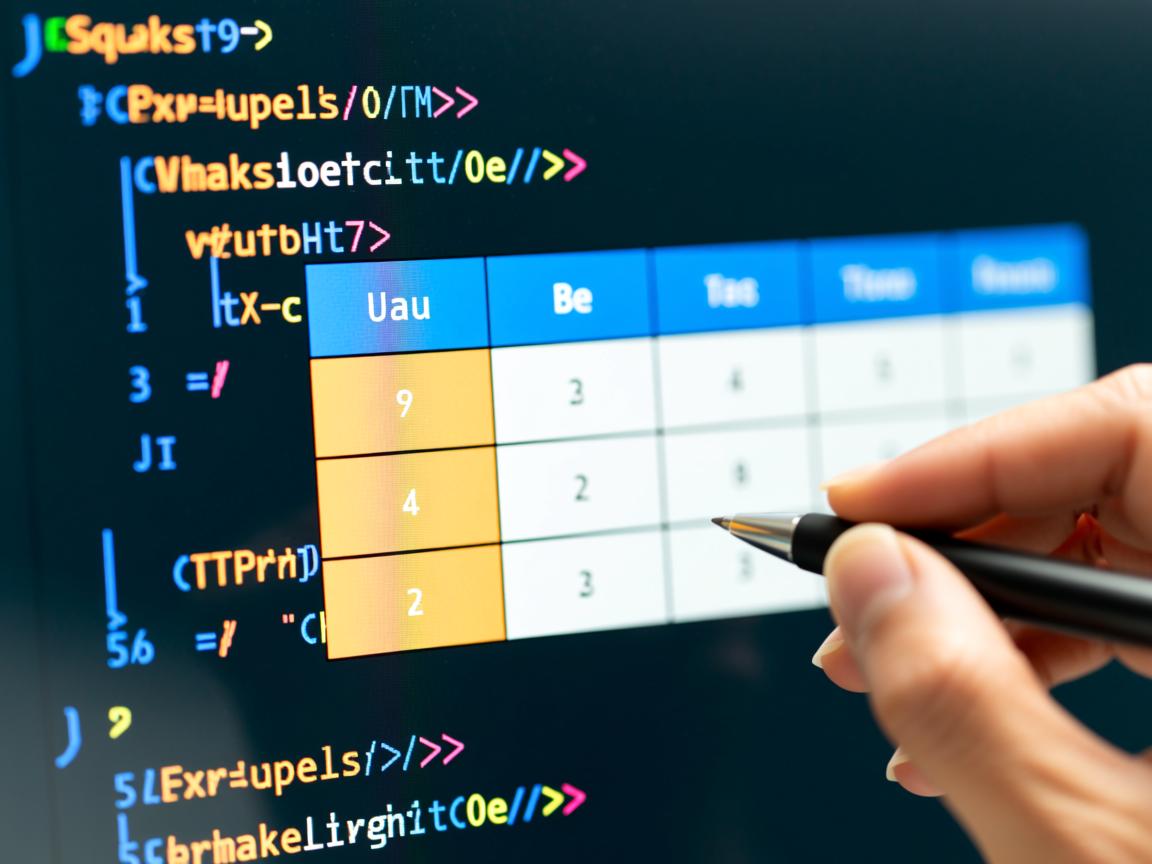 如何在HTML中快速制作表格？  第2张