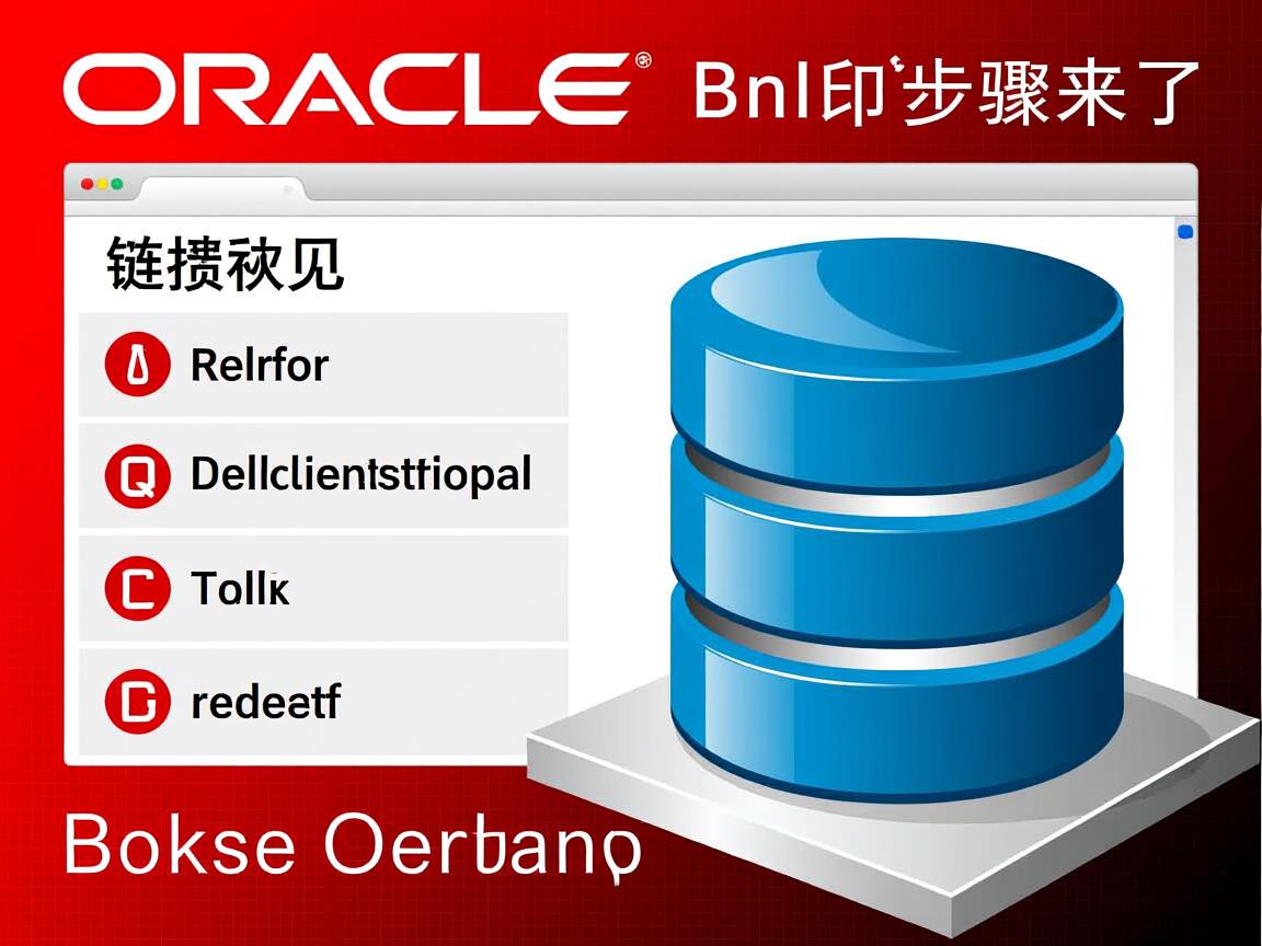 如何快速链接Oracle数据库?详细步骤来了 第1张 如何快速链接Oracle数据库?详细步骤来了 第1张