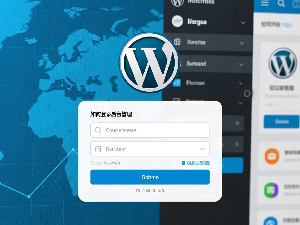 WordPress如何登录后台管理? 第2张 WordPress如何登录后台管理? 第2张