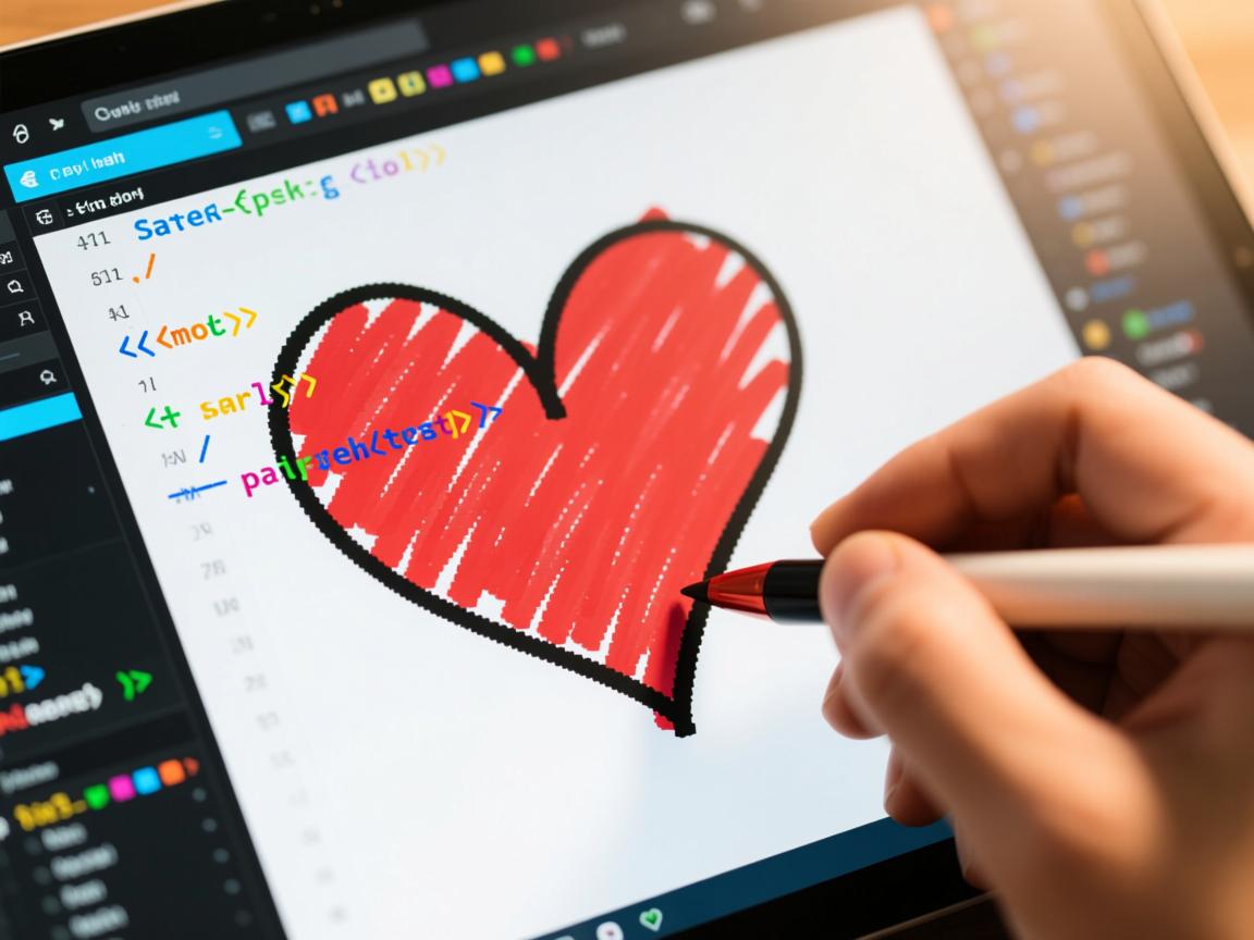 如何用HTML5轻松画爱心？