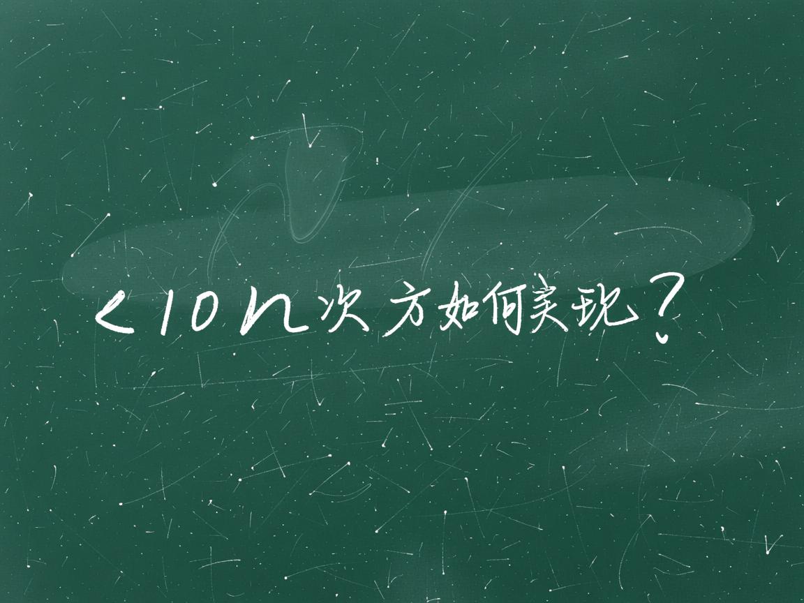 Java中10的n次方如何实现？  第1张