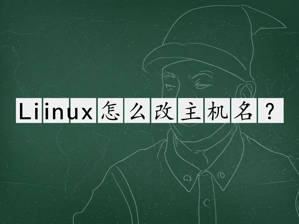 Linux怎么改主机名? 第1张 Linux怎么改主机名? 第1张