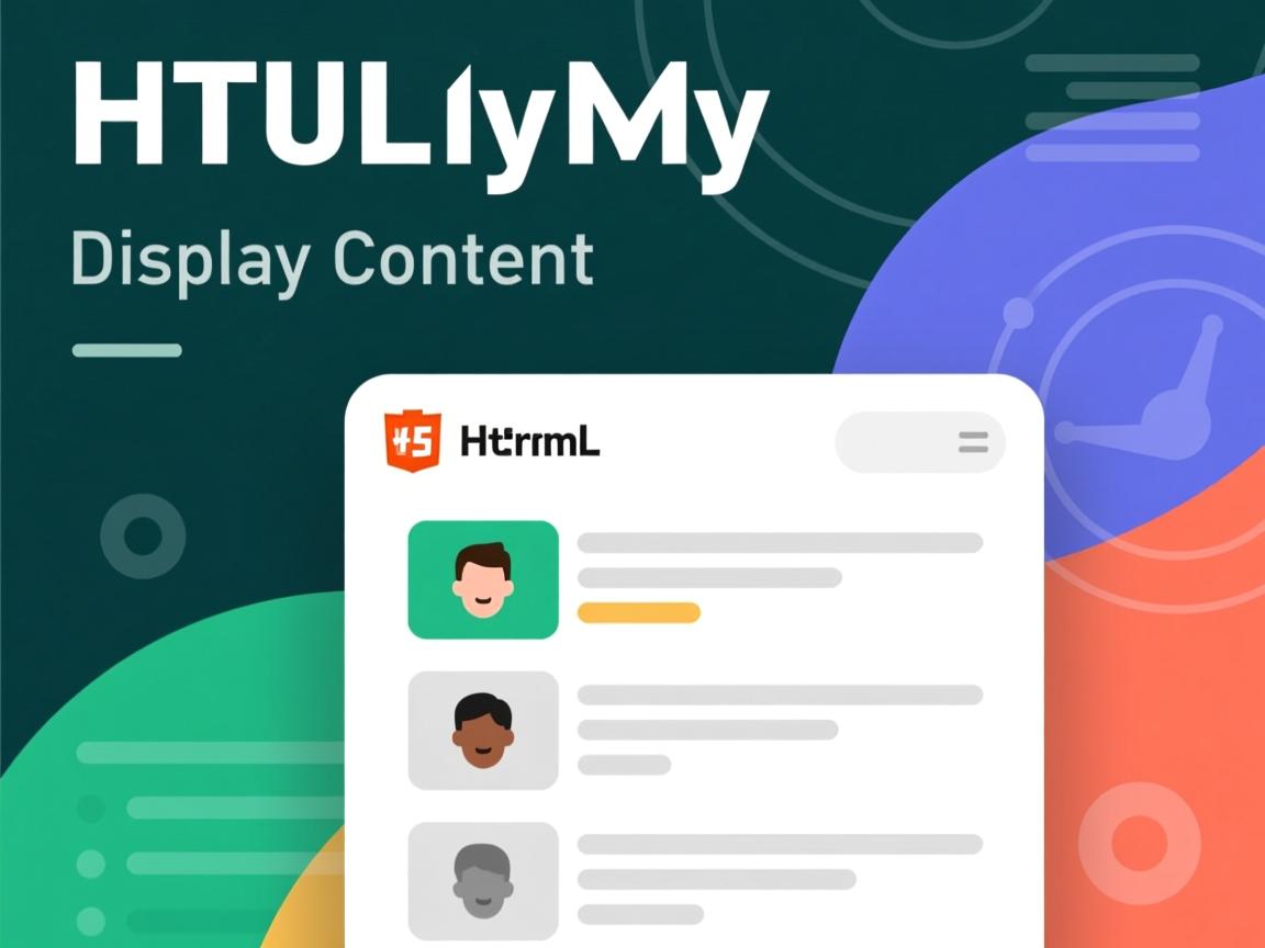HTML5如何显示文档内容？  第3张
