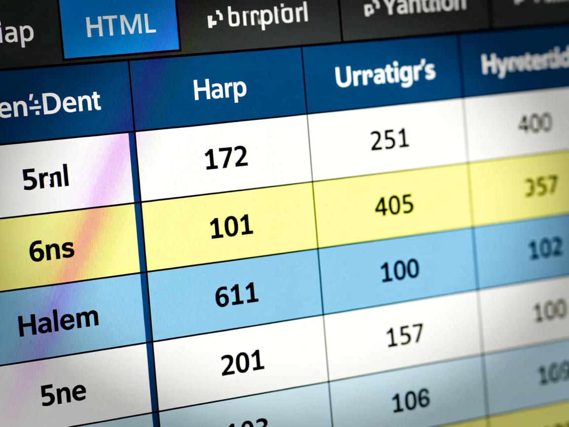 如何设置HTML表格行高? 第1张 如何设置HTML表格行高? 第1张