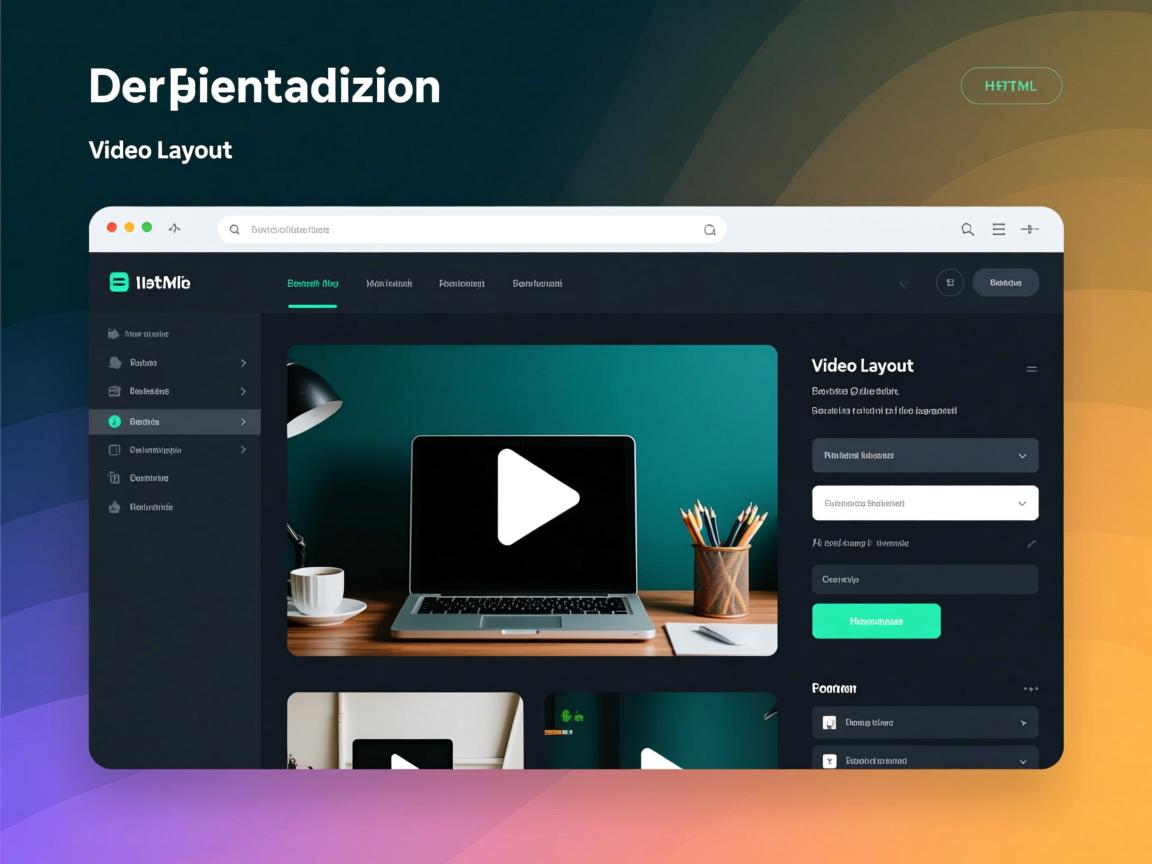 如何在HTML中添加视频布局? 第2张 如何在HTML中添加视频布局? 第2张