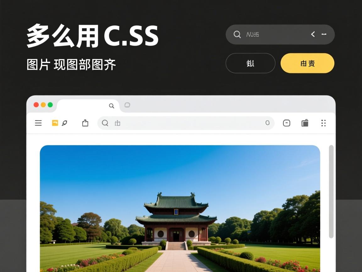 怎么用CSS实现图片顶部对齐? 第1张 怎么用CSS实现图片顶部对齐? 第1张