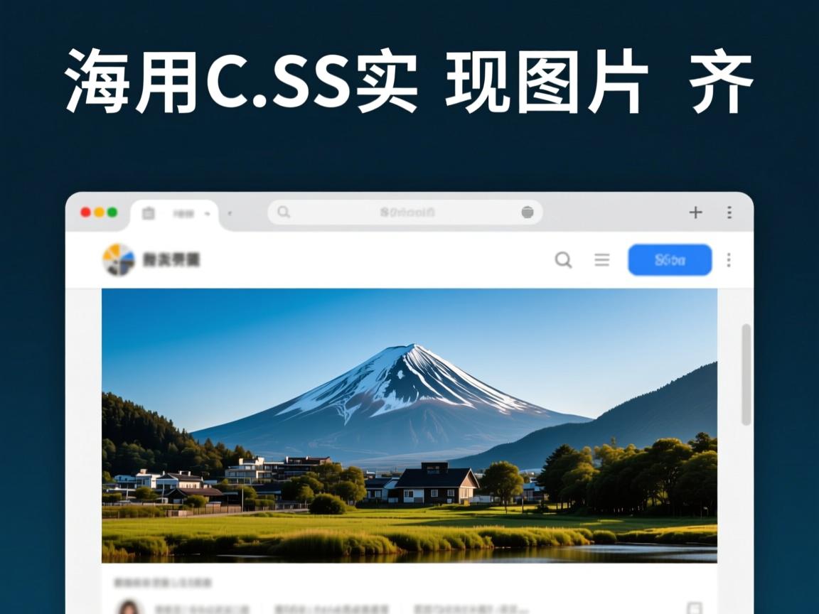 怎么用CSS实现图片顶部对齐? 第2张 怎么用CSS实现图片顶部对齐? 第2张