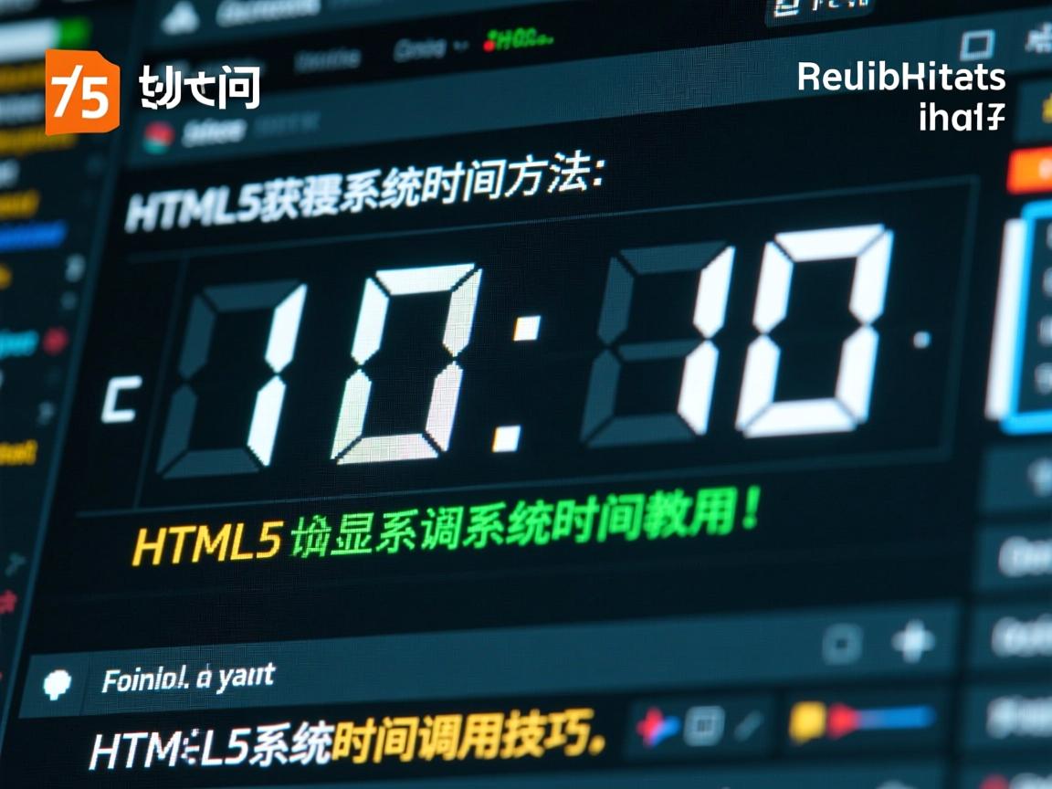 HTML5如何调用系统时间显示，HTML5获取系统时间方法，HTML5实时显示系统时间教程，HTML5调用系统时间步骤，HTML5系统时间调用技巧  第2张