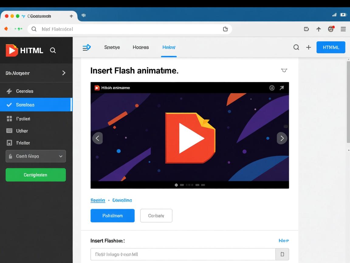 如何在HTML页面中插入flash动画？  第3张