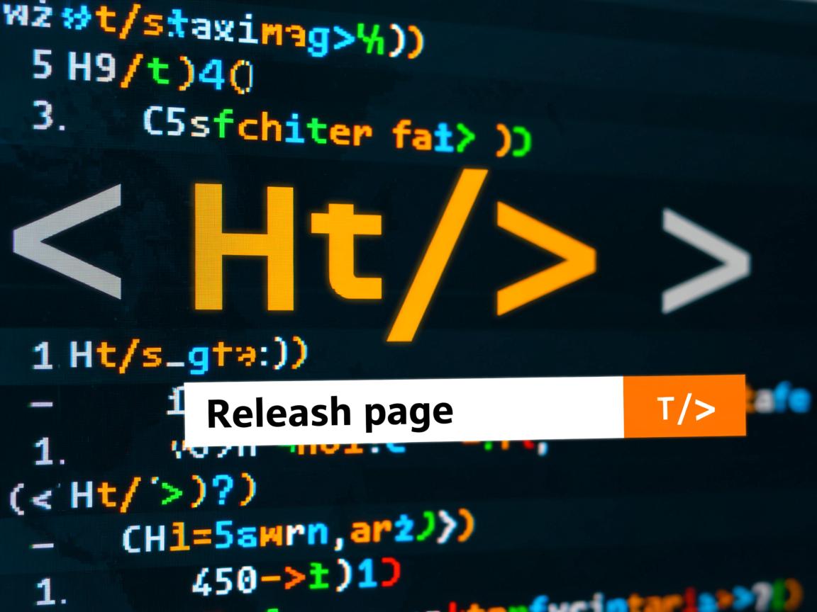 HTML如何刷新页面? 第3张 HTML如何刷新页面? 第3张