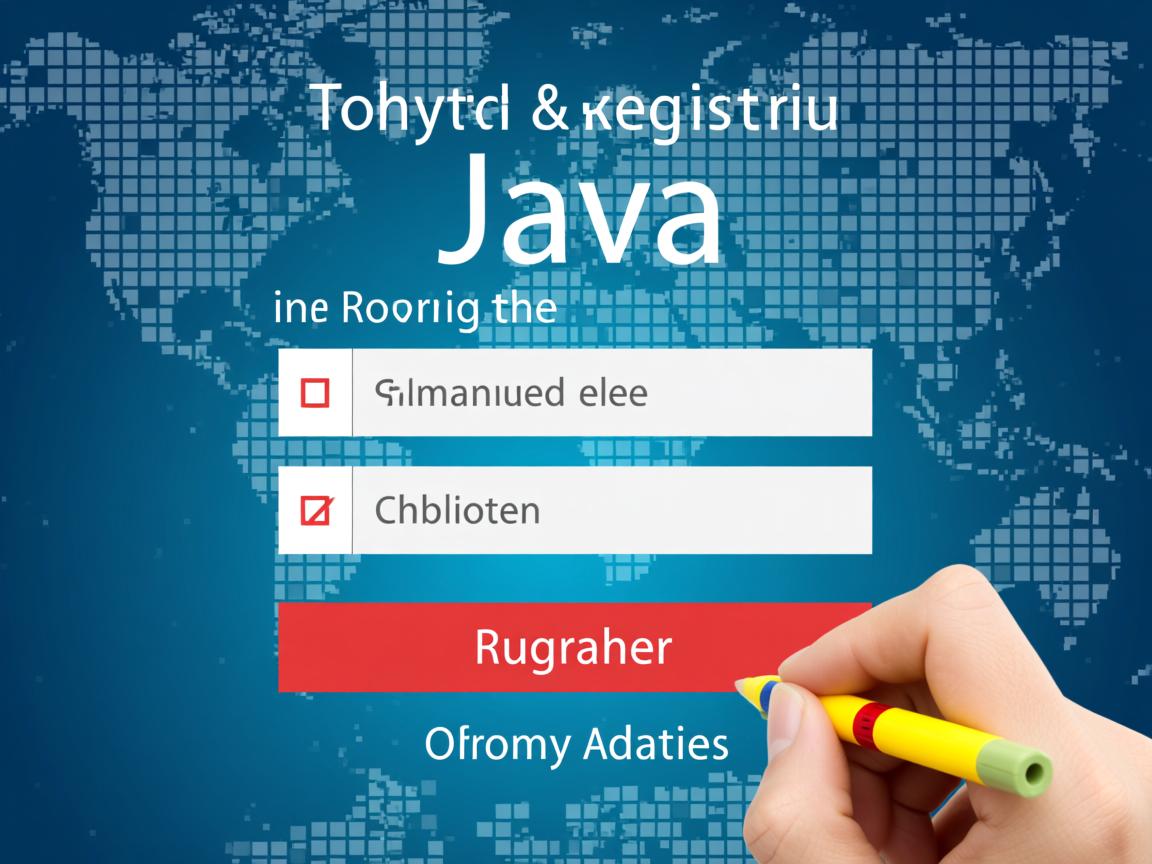 如何用Java实现注册功能? 第1张 如何用Java实现注册功能? 第1张