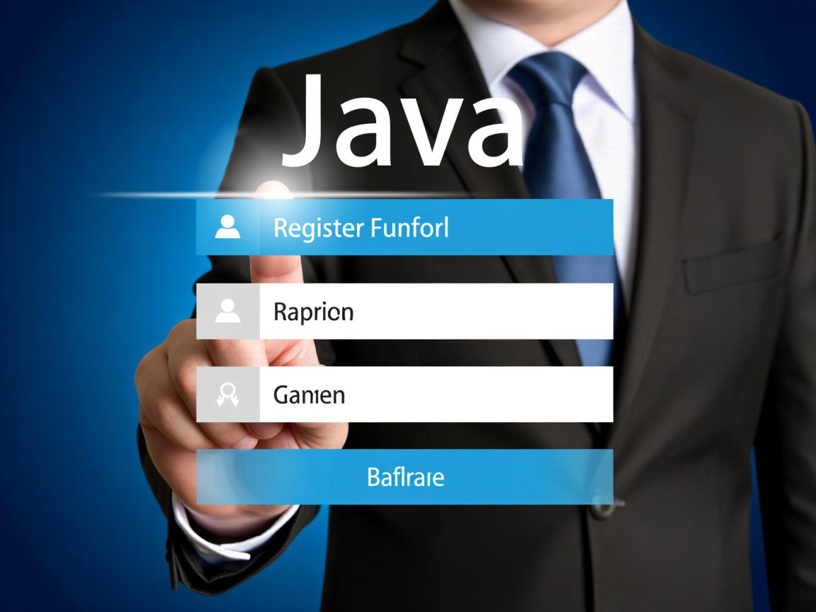 如何用Java实现注册功能? 第3张 如何用Java实现注册功能? 第3张