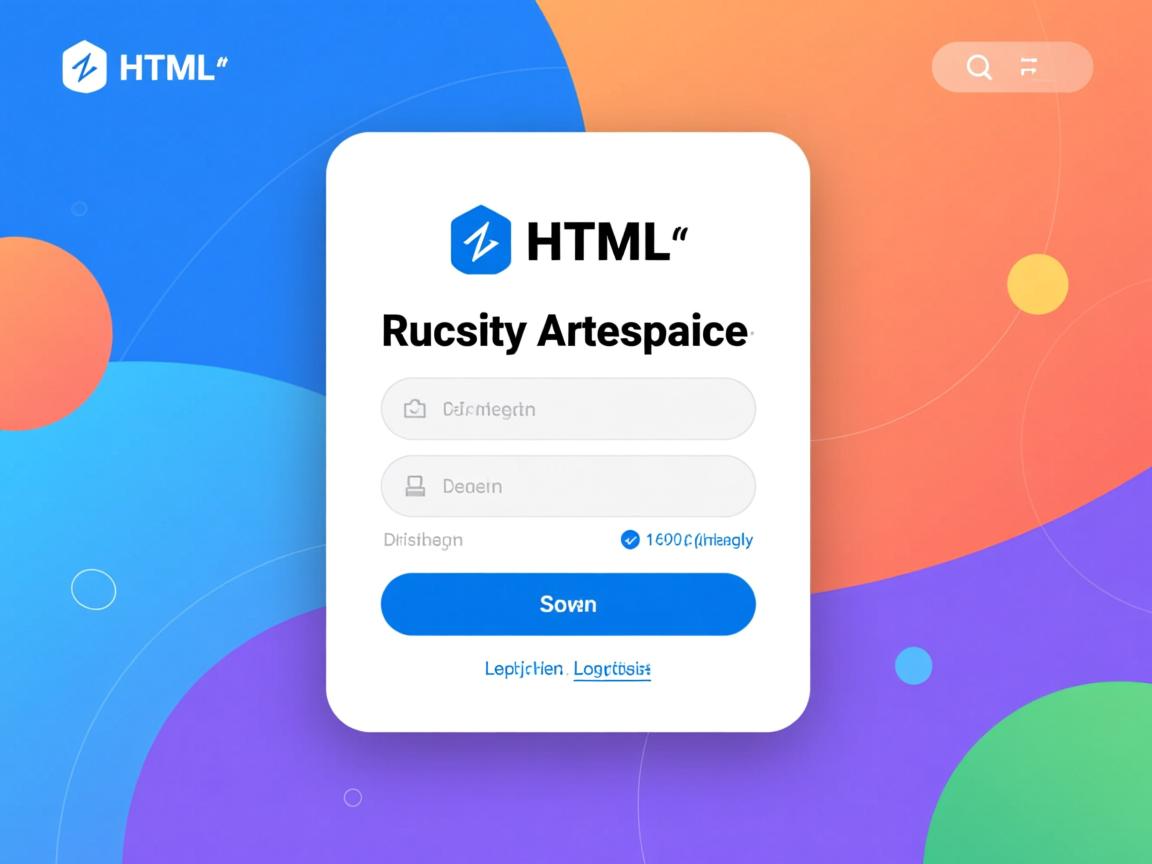 如何用HTML快速创建登录界面? 第1张 如何用HTML快速创建登录界面? 第1张