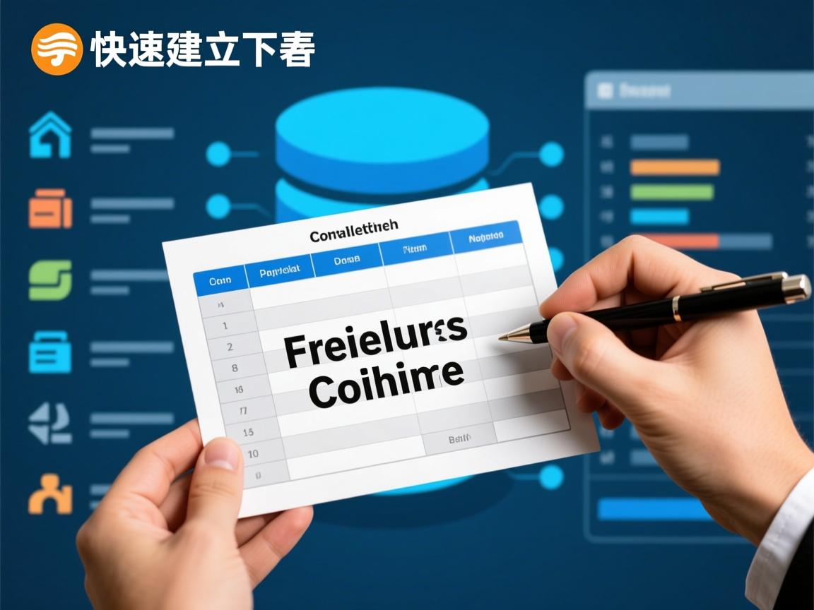 数据库表格如何快速建立？