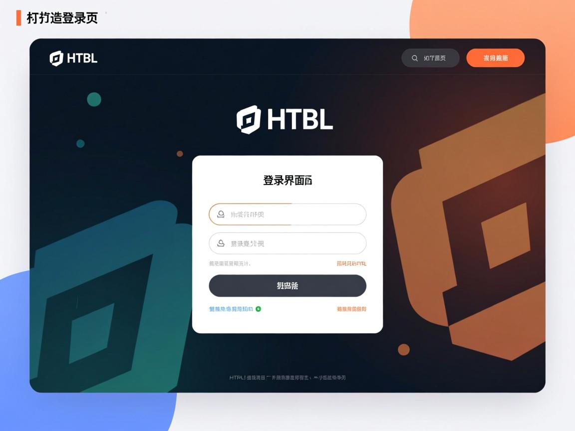 HTML登录界面设计怎么做？，HTML如何设计登录界面？，HTML登录页设计如何实现？，登录界面HTML代码如何写？，HTML打造登录页有哪些技巧？  第1张