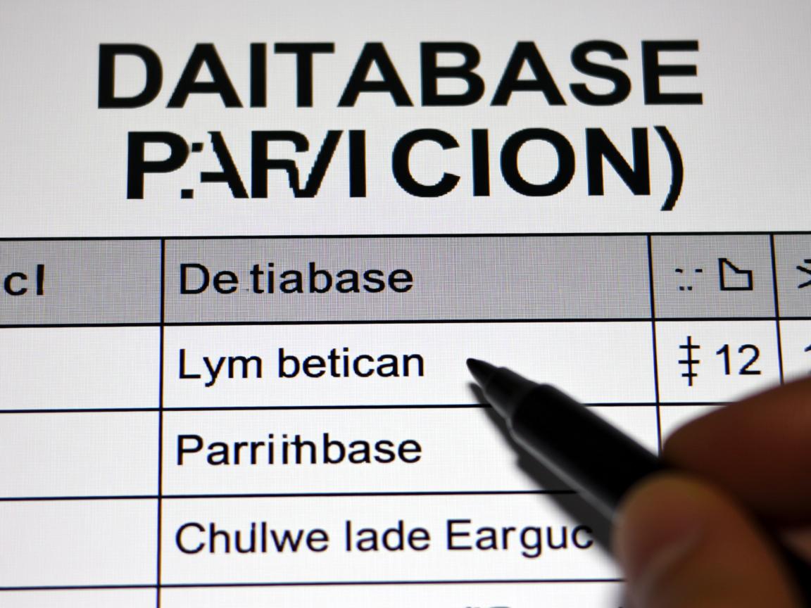 如何查看数据库分区表 第2张 如何查看数据库分区表 第2张