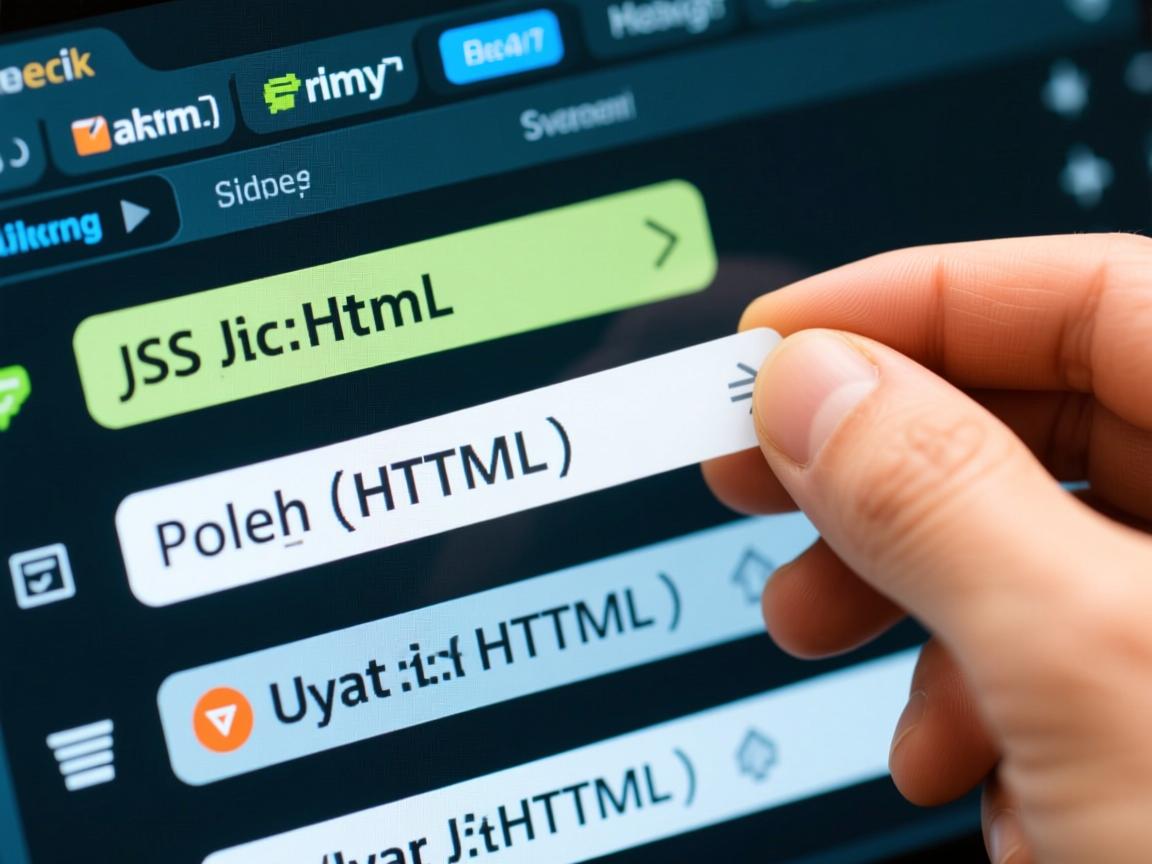 JS如何高效替换HTML标签？