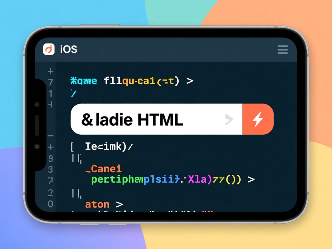 iOS如何加载HTML代码？