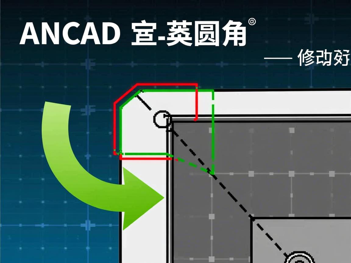 AutoCAD倒圆角方向修改方法 第1张 AutoCAD倒圆角方向修改方法 第1张