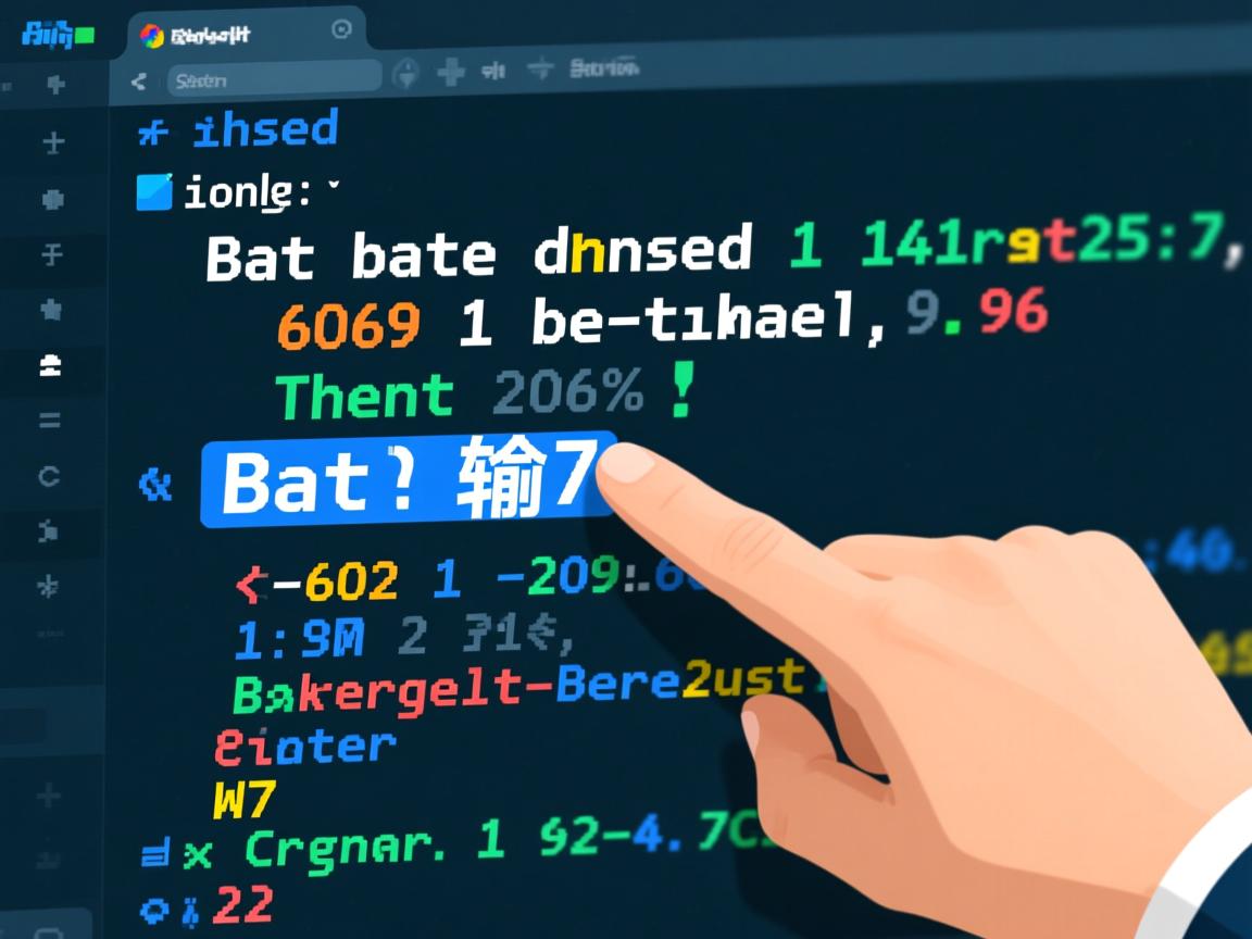 bat命令如何输入 第1张 bat命令如何输入 第1张