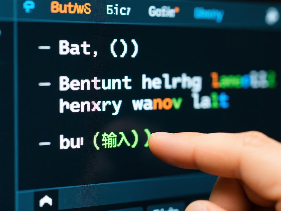 bat命令如何输入 第3张 bat命令如何输入 第3张