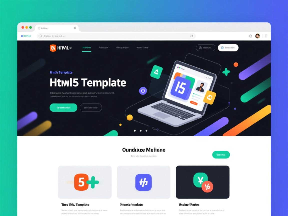 HTML5网站模板如何快速制作？  第1张