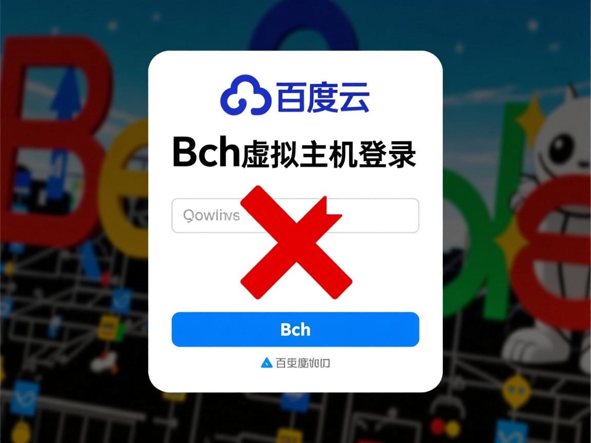 为什么百度云bch虚拟主机登录失败? 第2张 为什么百度云bch虚拟主机登录失败? 第2张