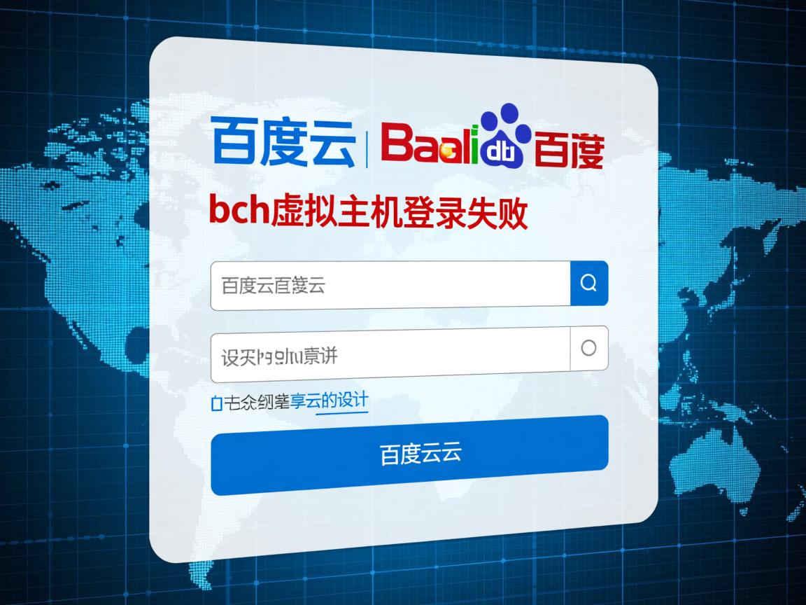 为什么百度云bch虚拟主机登录失败? 第3张 为什么百度云bch虚拟主机登录失败? 第3张