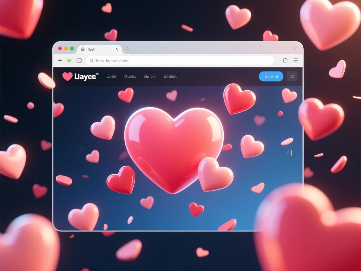 如何在网页中添加动态飘落的爱心效果? 第1张 如何在网页中添加动态飘落的爱心效果? 第1张