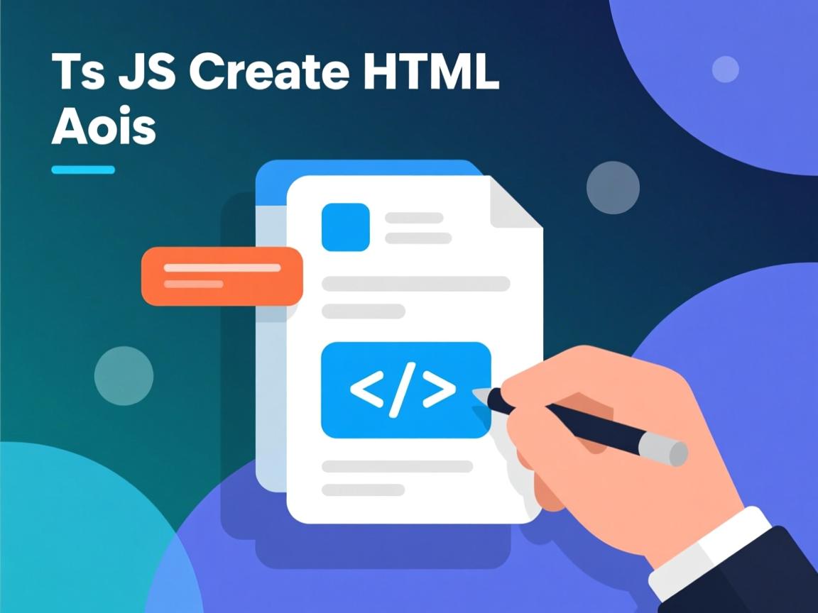 如何用JS创建HTML文件？  第2张