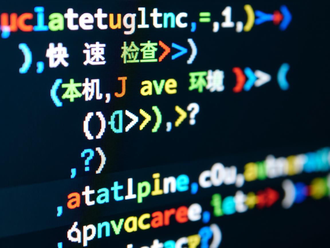 如何快速检查本机Java环境？