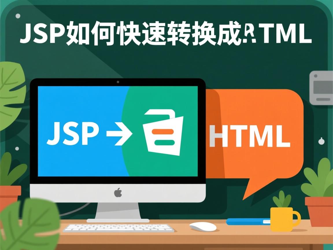 JSP如何快速转换成HTML? 第1张 JSP如何快速转换成HTML? 第1张