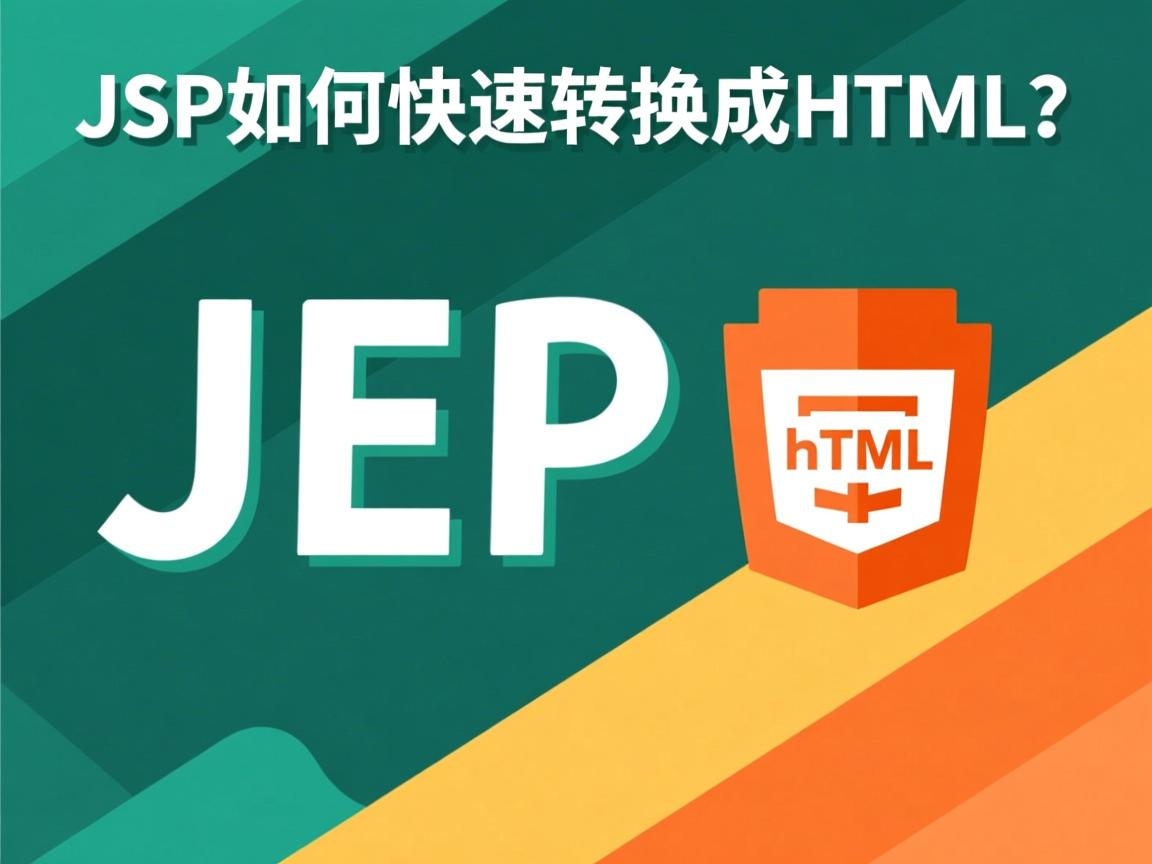 JSP如何快速转换成HTML? 第2张 JSP如何快速转换成HTML? 第2张