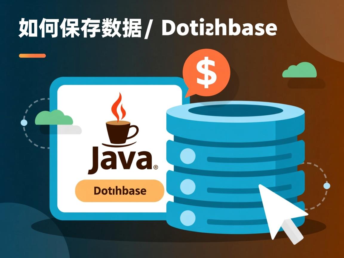Java如何保存数据到数据库