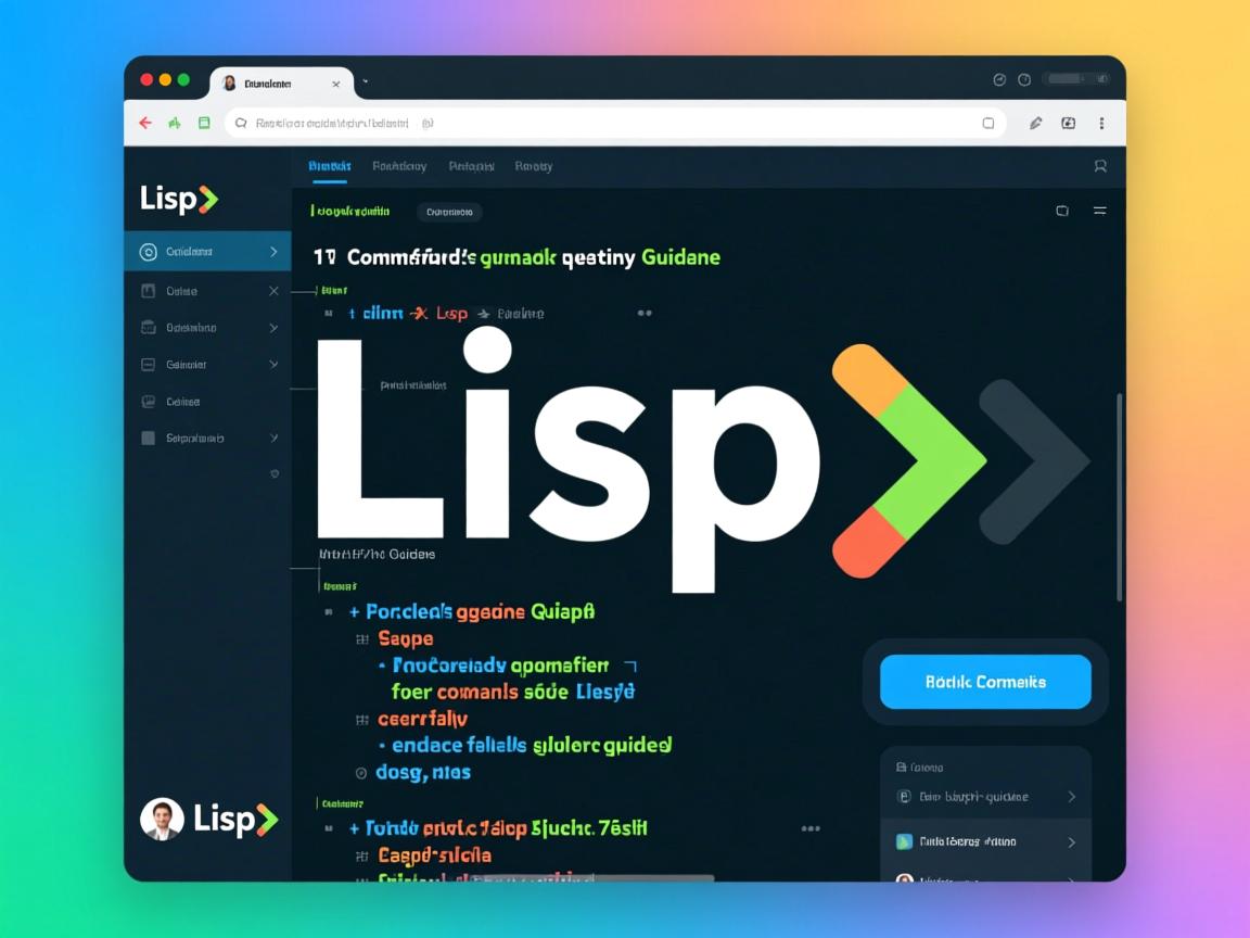 Lisp运行命令查询指南 第1张 Lisp运行命令查询指南 第1张