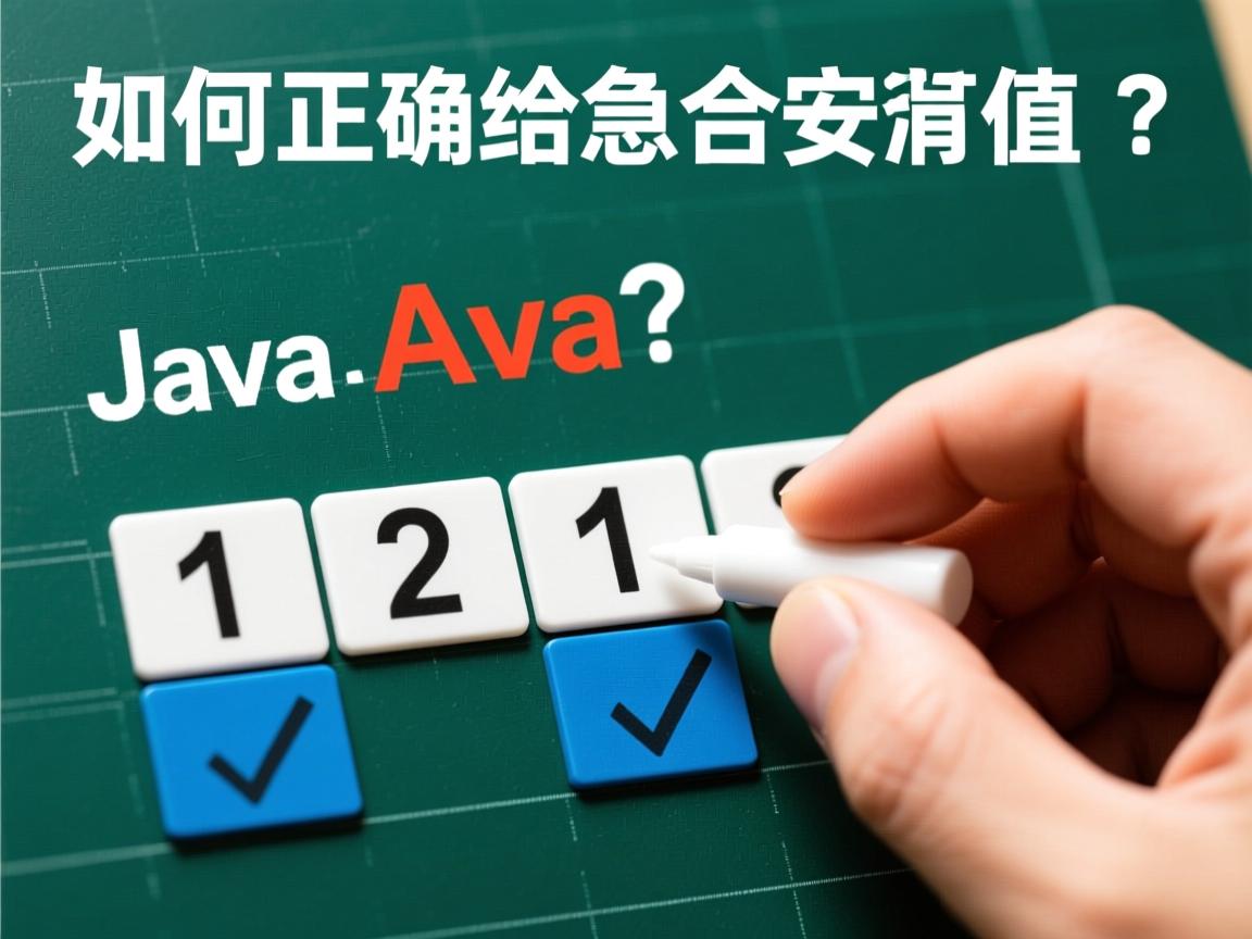 Java如何正确给常量赋值? 第3张 Java如何正确给常量赋值? 第3张