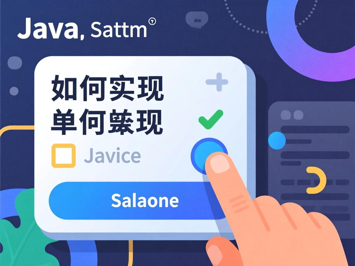 Java如何实现单选按钮? 第3张 Java如何实现单选按钮? 第3张