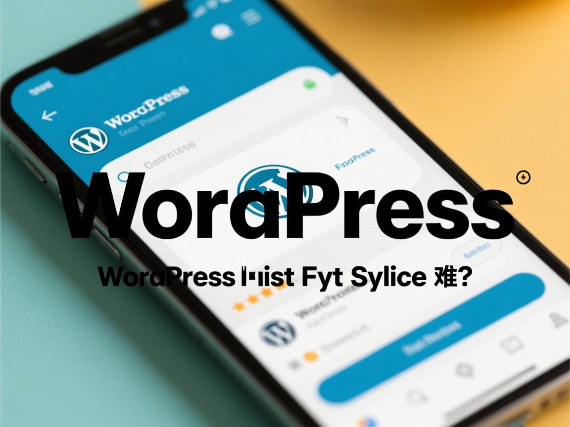 手机改WordPress字体样式难吗? 第1张 手机改WordPress字体样式难吗? 第1张