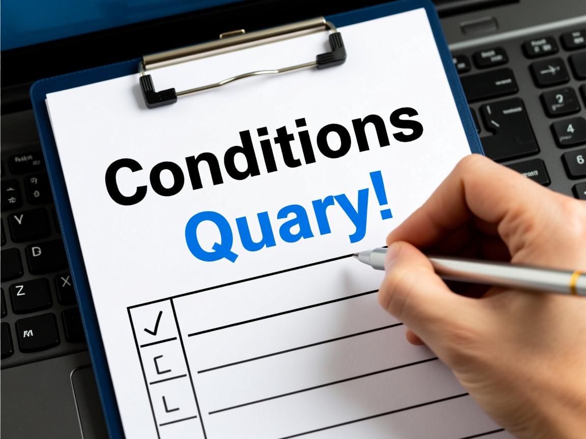 数据库多条件查询如何写？