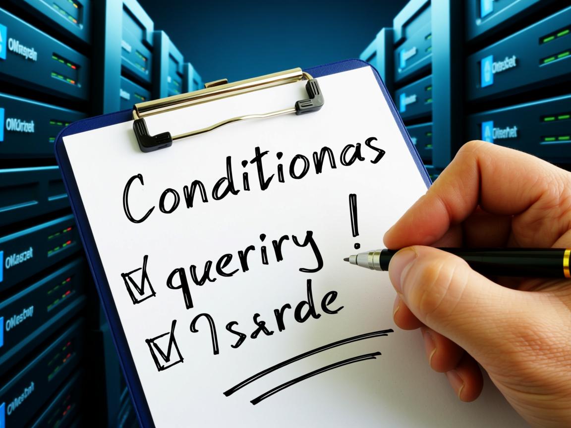 数据库多条件查询如何写? 第2张 数据库多条件查询如何写? 第2张