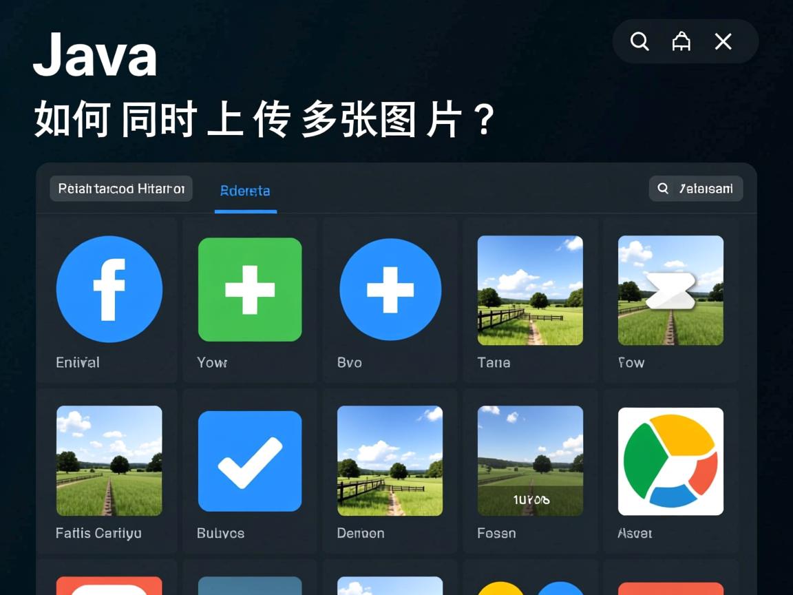 Java如何同时上传多张图片? 第2张 Java如何同时上传多张图片? 第2张