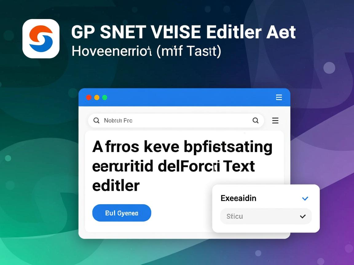 ASP.NET如何集成富文本编辑器? 第1张 ASP.NET如何集成富文本编辑器? 第1张