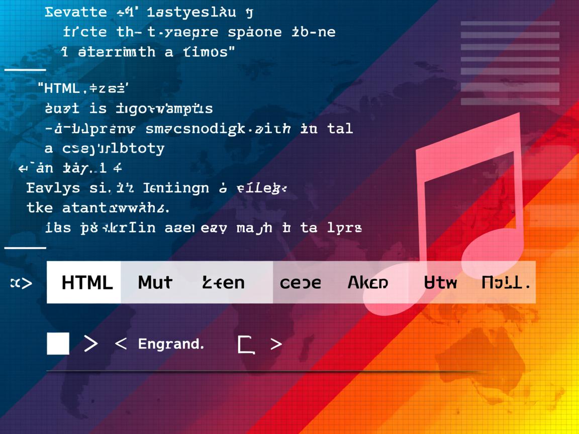 如何在HTML添加背景音乐? 第1张 如何在HTML添加背景音乐? 第1张