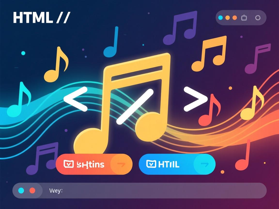 如何在HTML添加背景音乐? 第2张 如何在HTML添加背景音乐? 第2张