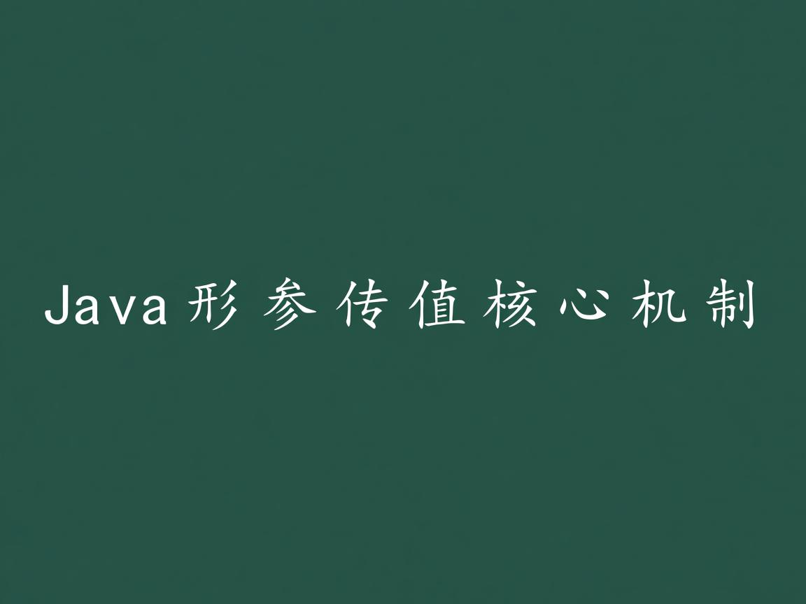 Java形参传值核心机制 第3张 Java形参传值核心机制 第3张