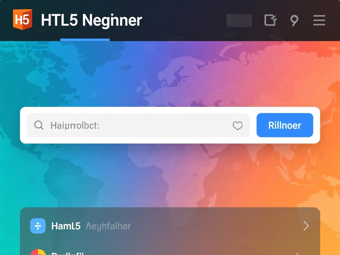 如何用HTML5快速制作导航栏? 第2张 如何用HTML5快速制作导航栏? 第2张