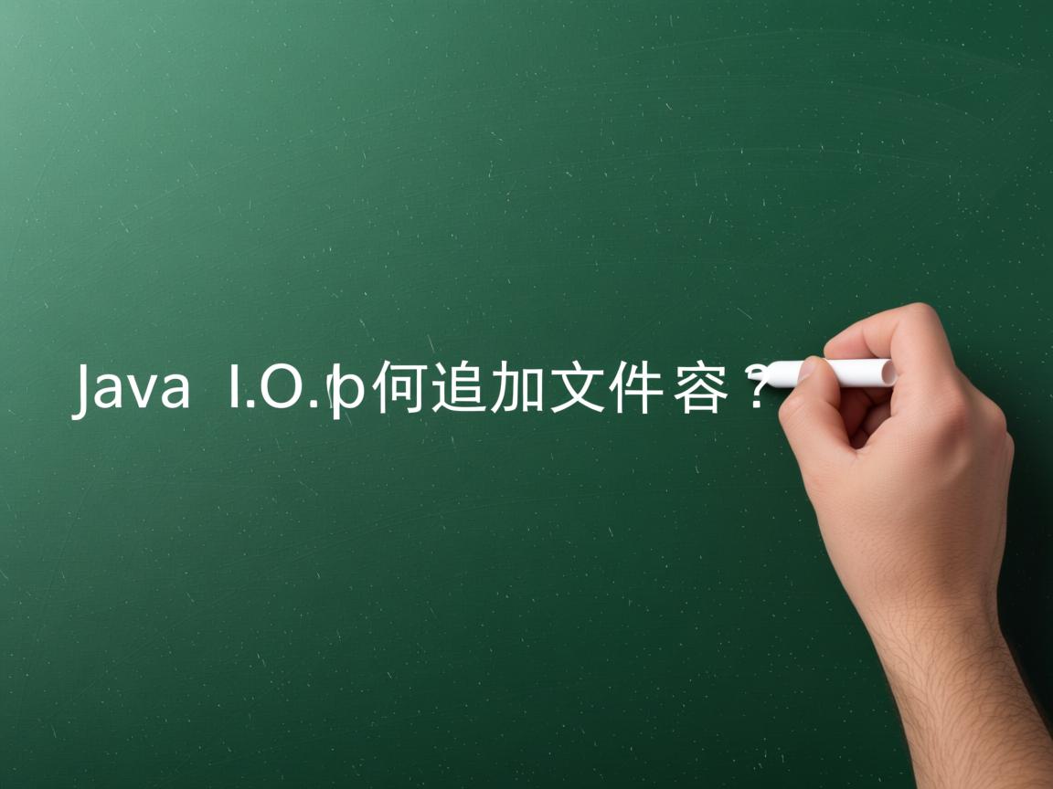 Java IO如何追加文件内容？