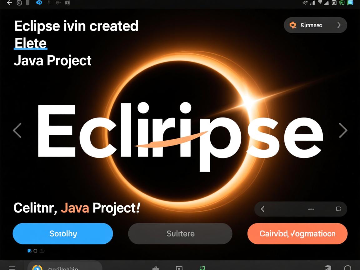 Eclipse如何创建Java项目? 第1张 Eclipse如何创建Java项目? 第1张